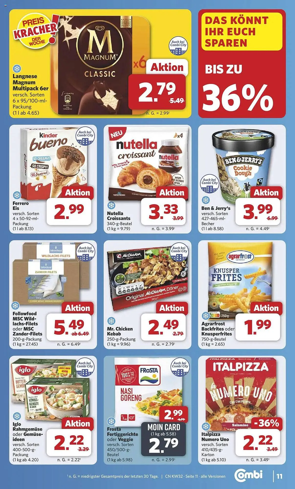 Combi Prospekt von 3. August bis 9. August 2025 - Prospekt seite 12