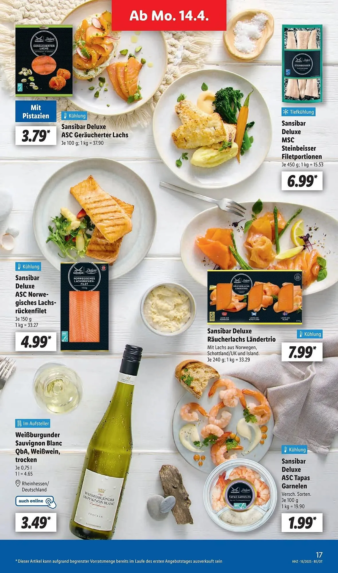 Lidl Prospekt von 14. April bis 20. April 2025 - Prospekt seite 25