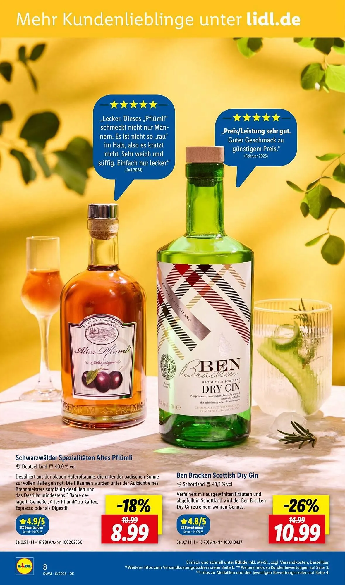 Lidl Prospekt von 1. Juni bis 30. Juni 2025 - Prospekt seite 8