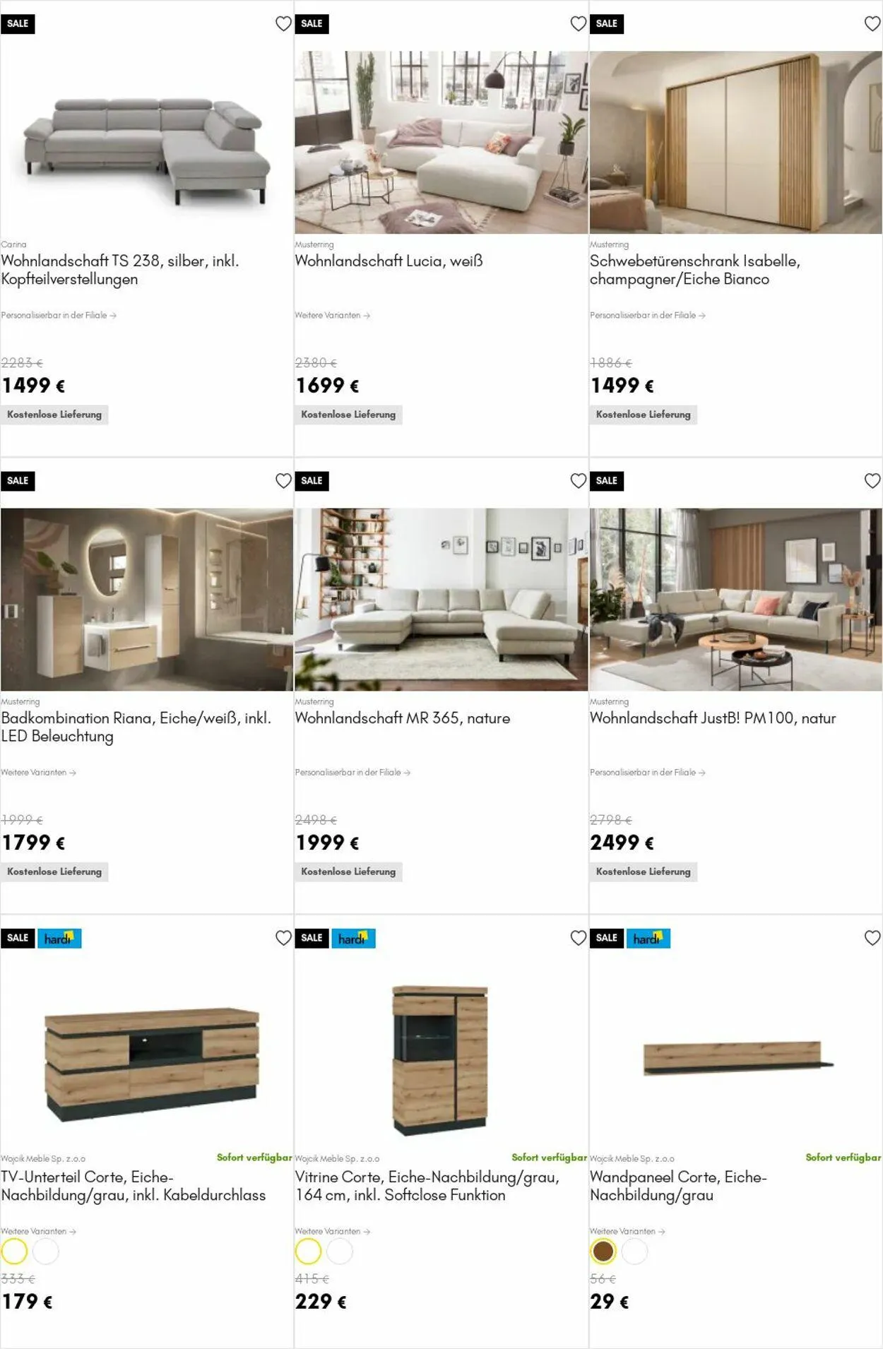 HARDECK Aktueller Prospekt von 18. August bis 27. August 2025 - Prospekt seite 1