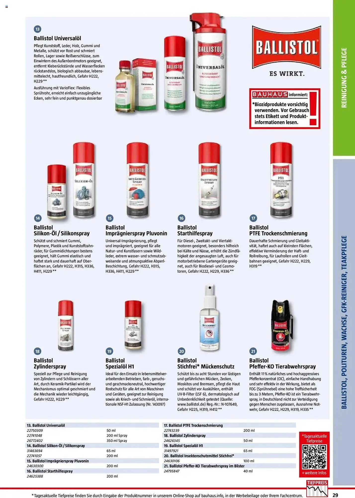 Bauhaus Prospekt von 20. Januar bis 31. Dezember 2025 - Prospekt seite 24