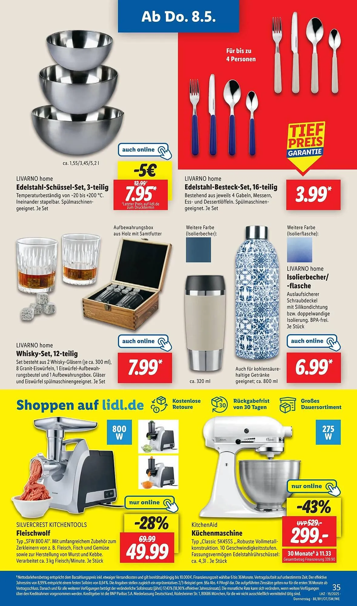 Lidl Prospekt von 5. Mai bis 11. Mai 2025 - Prospekt seite 47