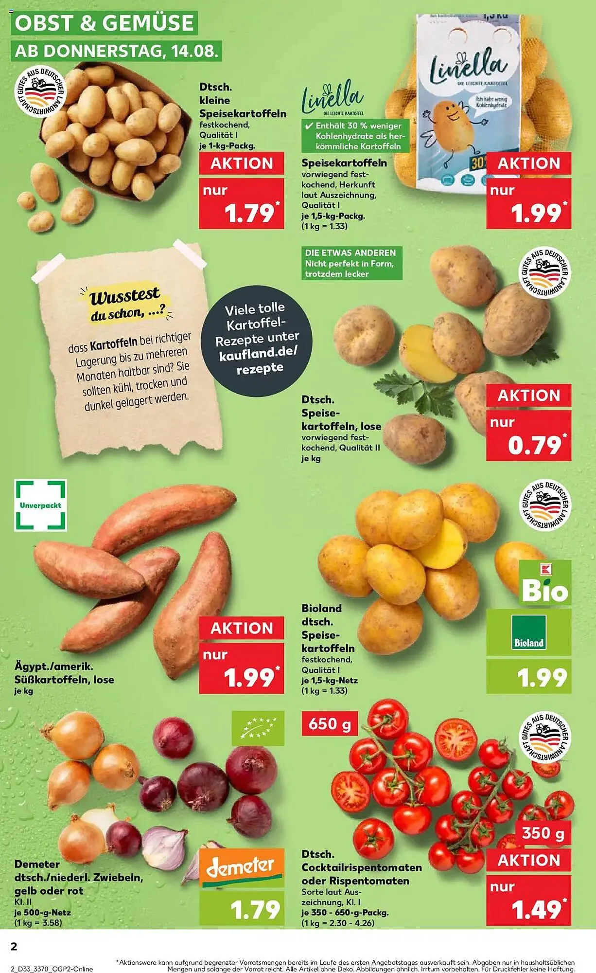 Kaufland Prospekt von 14. August bis 20. August 2025 - Prospekt seite 2