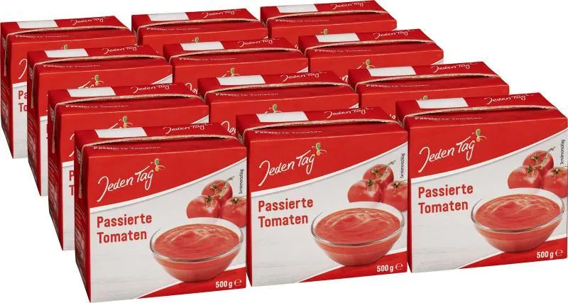 Jeden Tag Passierte Tomaten