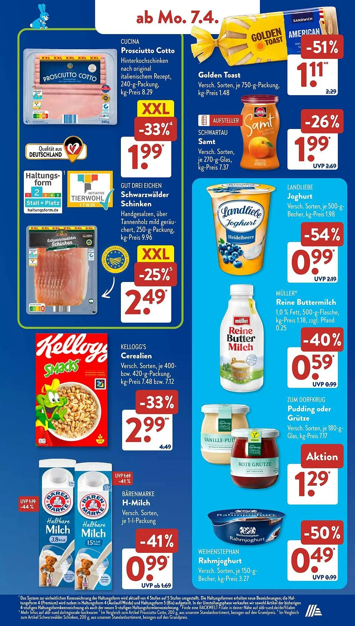 Aldi Süd Prospekt von 7. April bis 13. April 2025 - Prospekt seite 16
