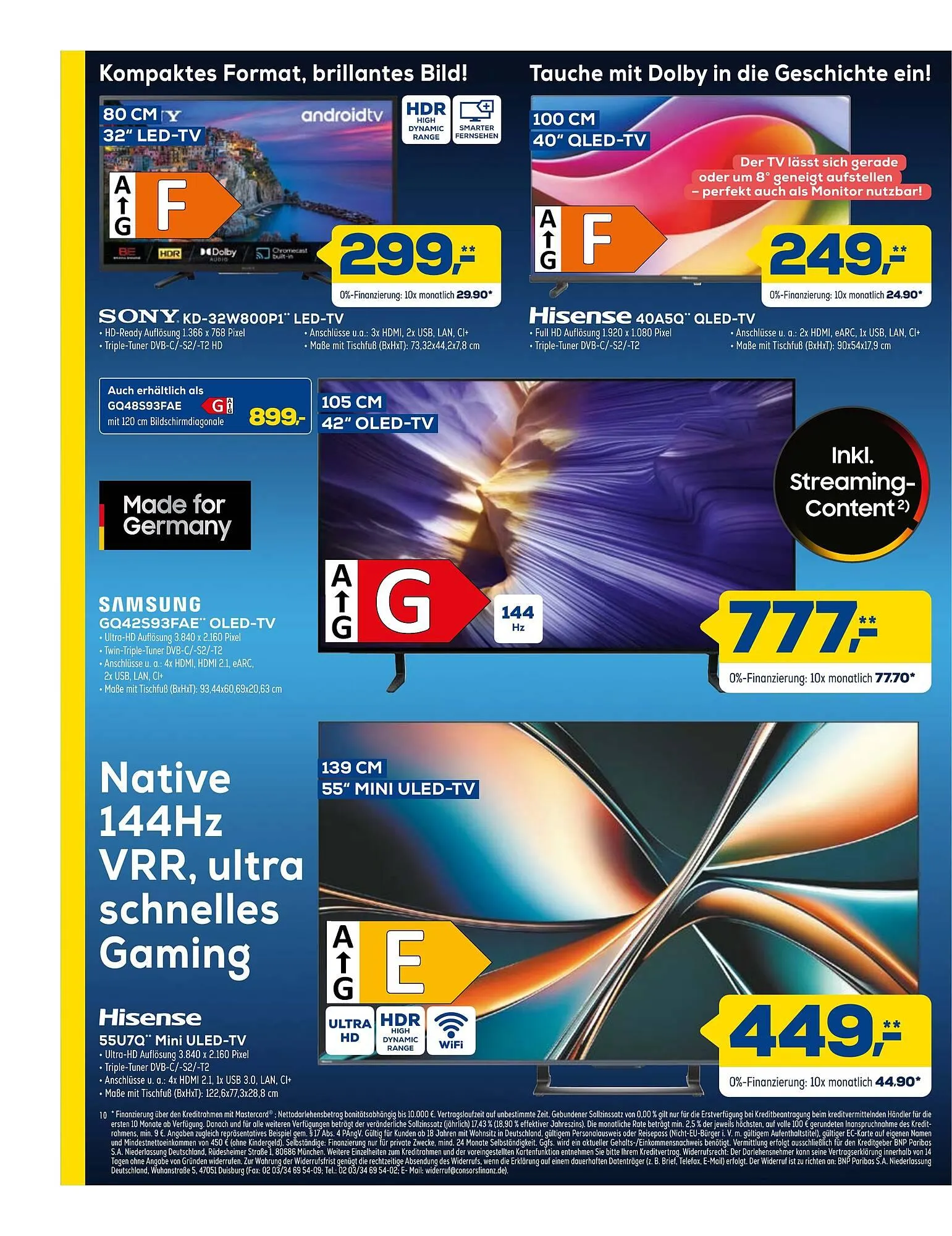 Euronics XXL Prospekt von 10. Januar bis 23. Januar 2026 - Prospekt seite 10