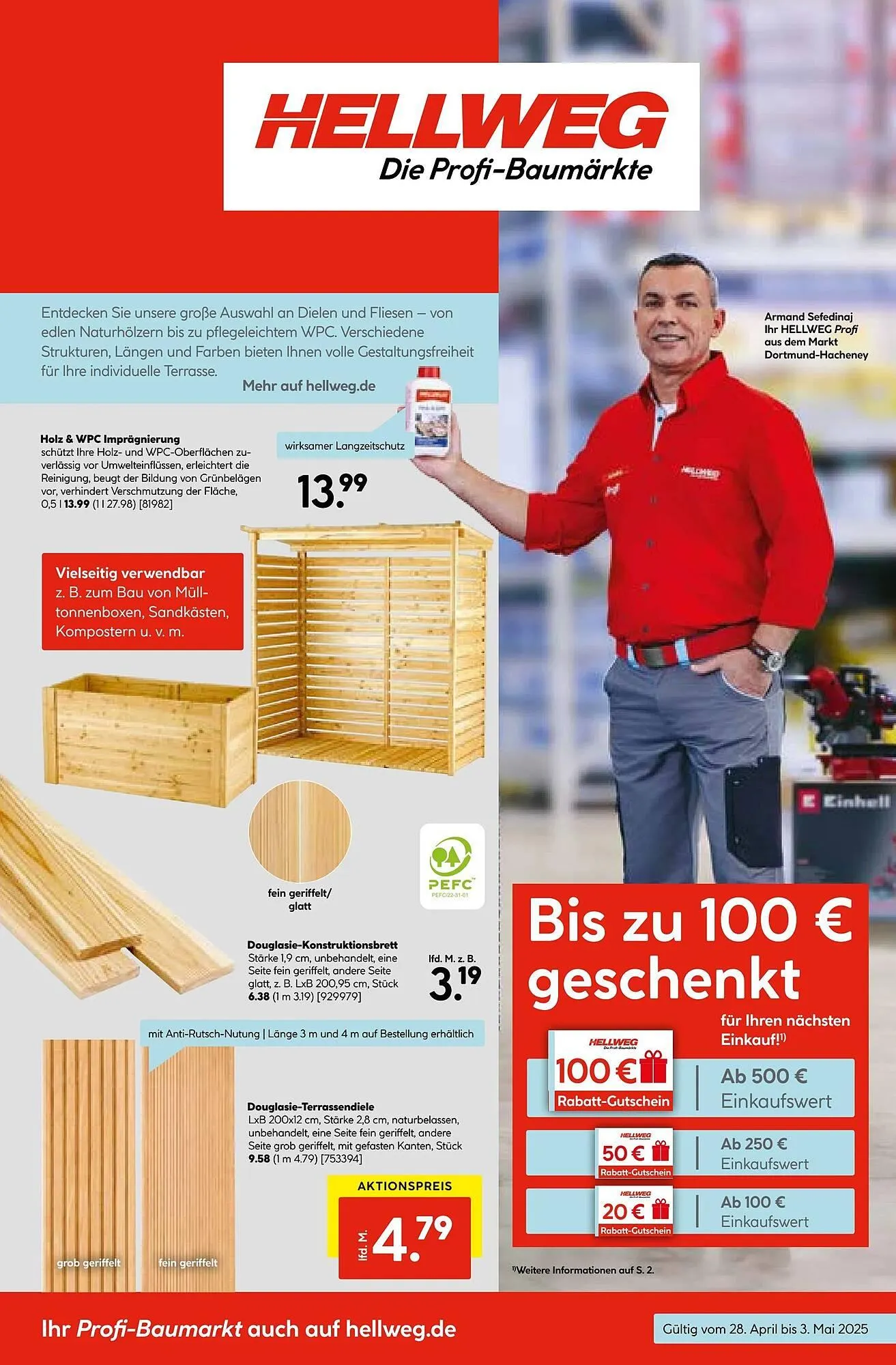 Hellweg Prospekt von 28. April bis 3. Mai 2025 - Prospekt seite 3