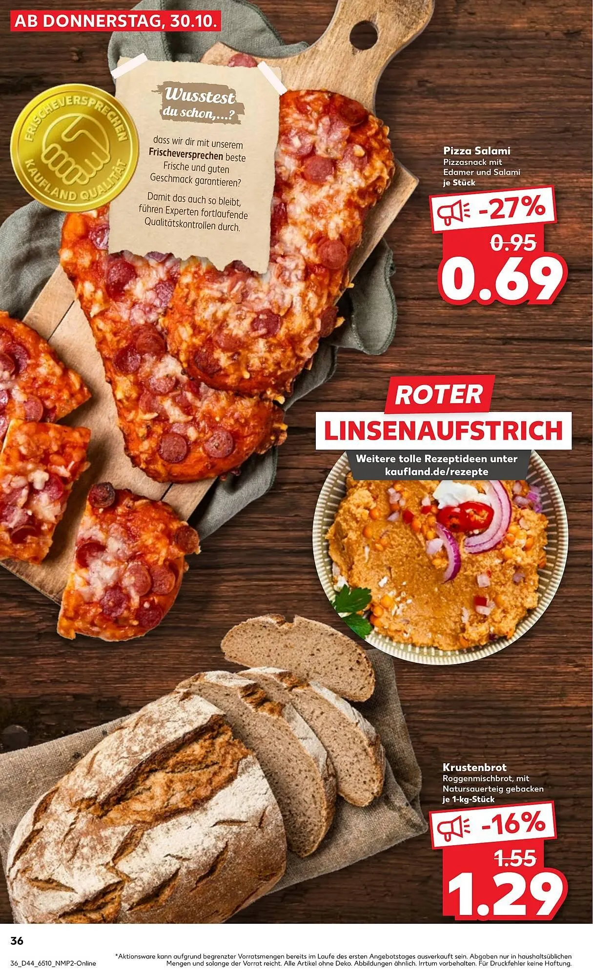 Kaufland Prospekt von 30. Oktober bis 5. November 2025 - Prospekt seite 36
