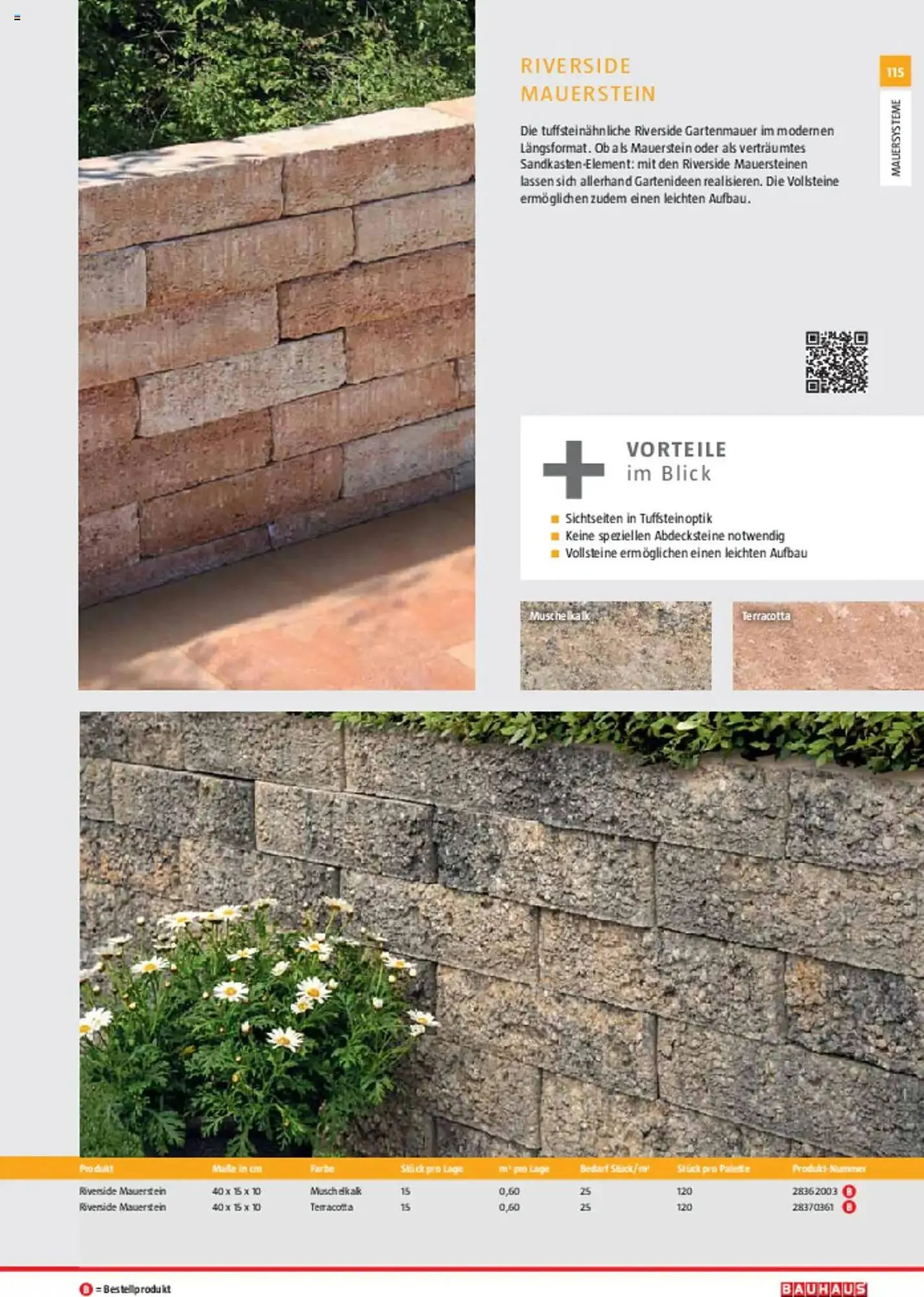 Bauhaus Prospekt von 10. März bis 30. Juni 2025 - Prospekt seite 115