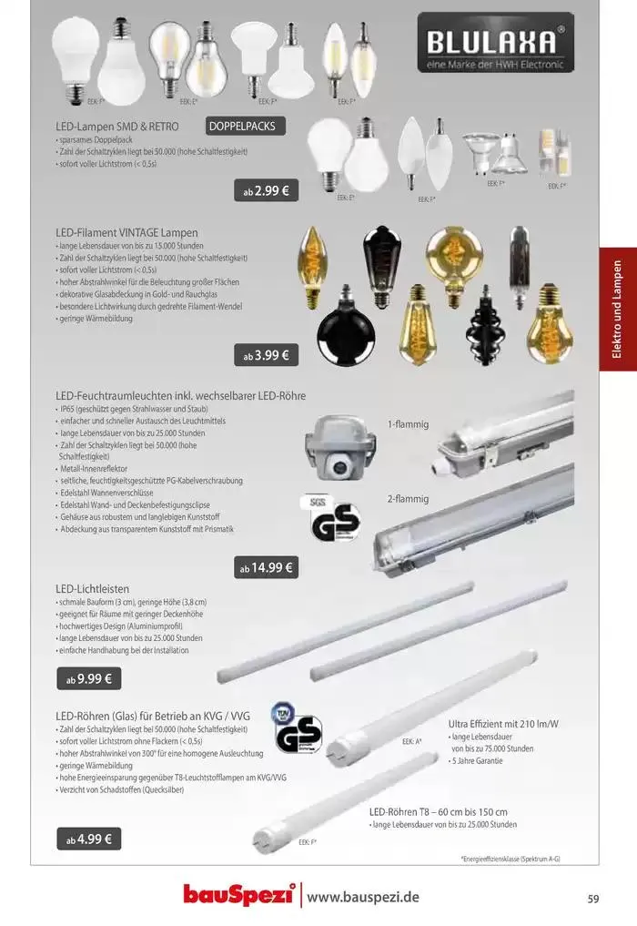 Angebote! von 16. Januar bis 31. Dezember 2025 - Prospekt seite 61