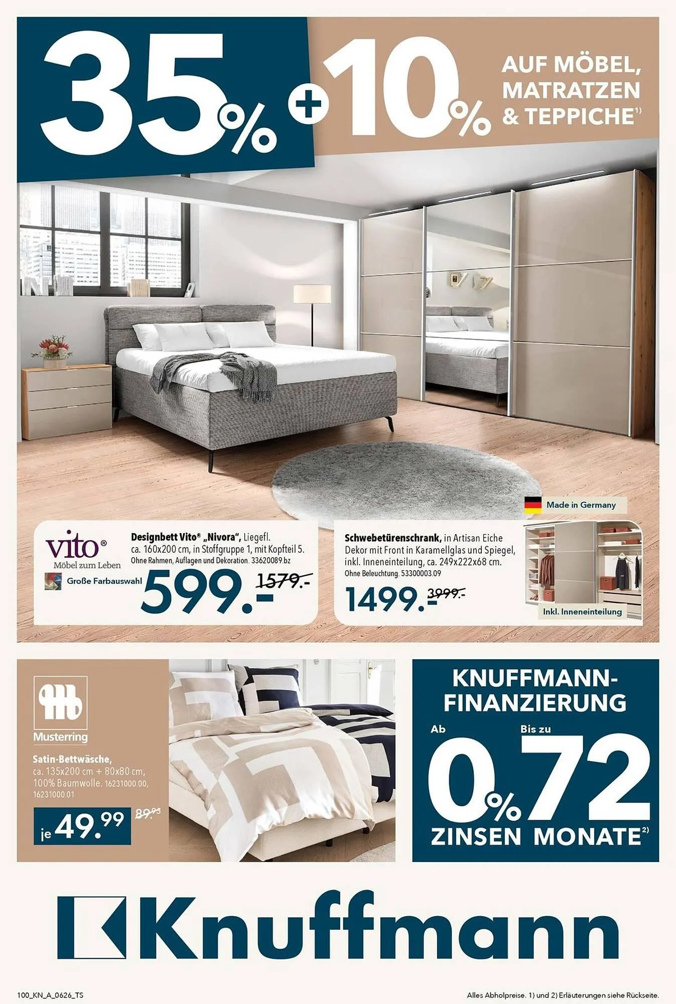 Franz Knuffmann Prospekt von 1. Juni bis 30. Juni 2026 - Prospekt seite 1