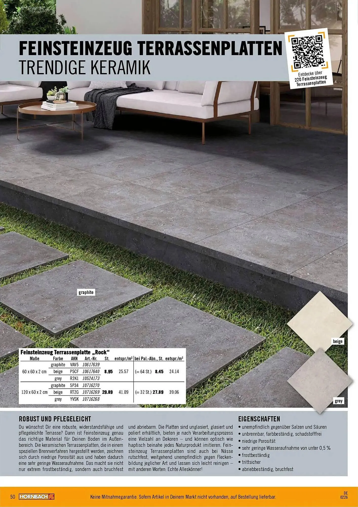 Hornbach Prospekt von 12. Februar bis 31. Dezember 2026 - Prospekt seite 50