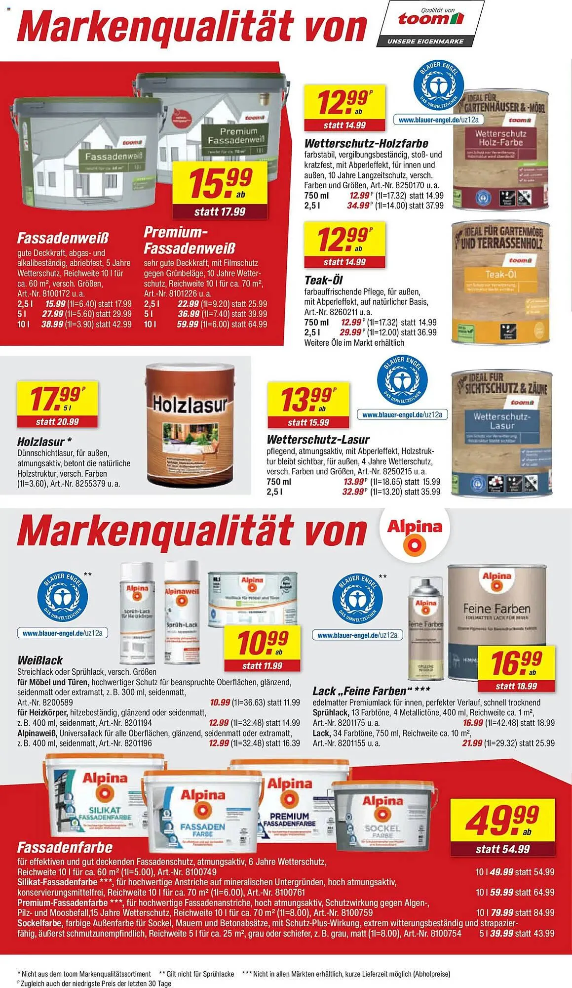 Toom Baumarkt Prospekt von 18. April bis 24. April 2026 - Prospekt seite 22