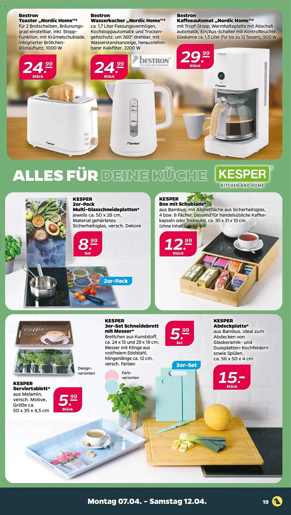 NETTO Prospekt von 7. April bis 12. April 2025 - Prospekt seite 19