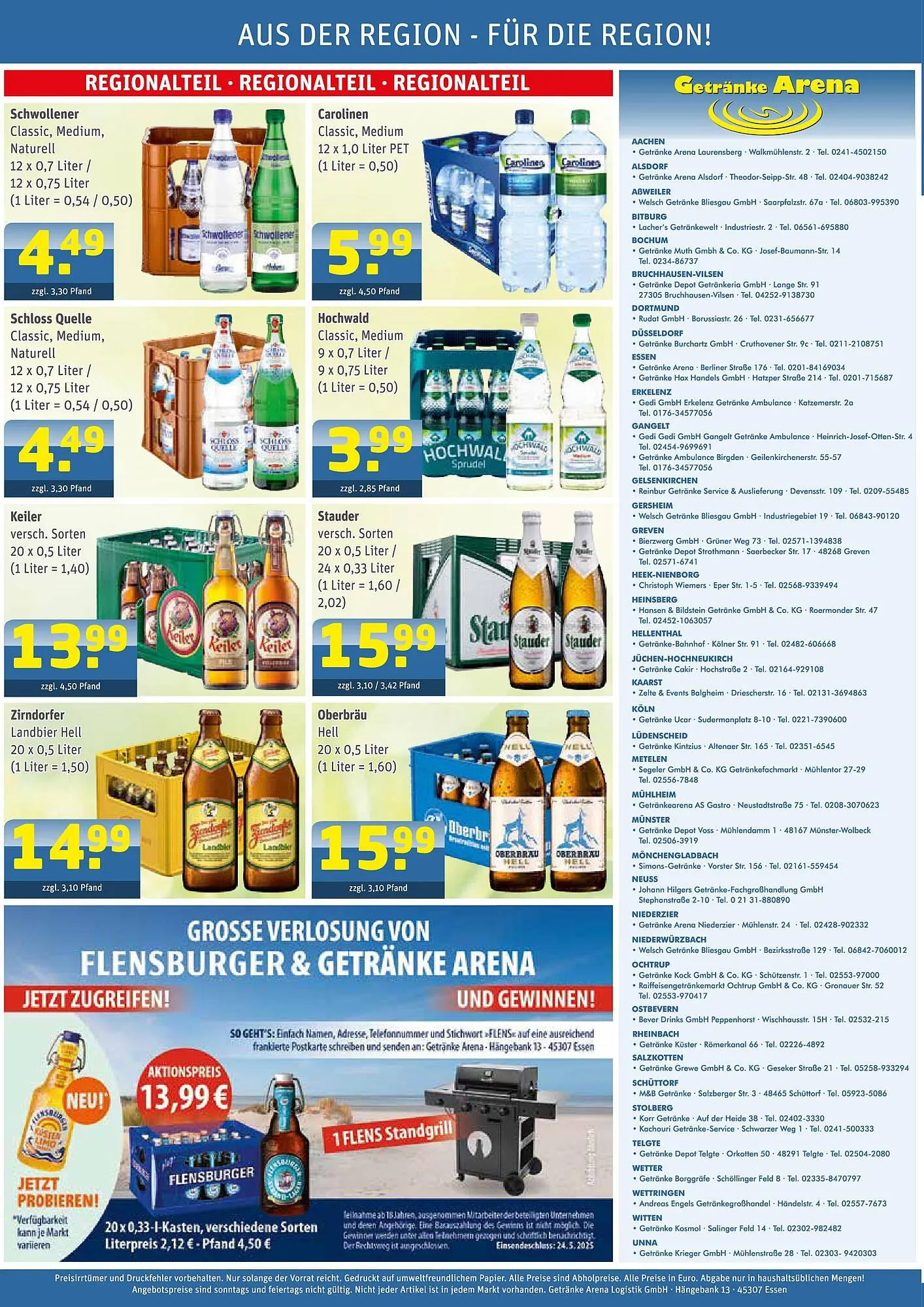 Getränke Arena Prospekt von 18. Mai bis 24. Mai 2025 - Prospekt seite 4