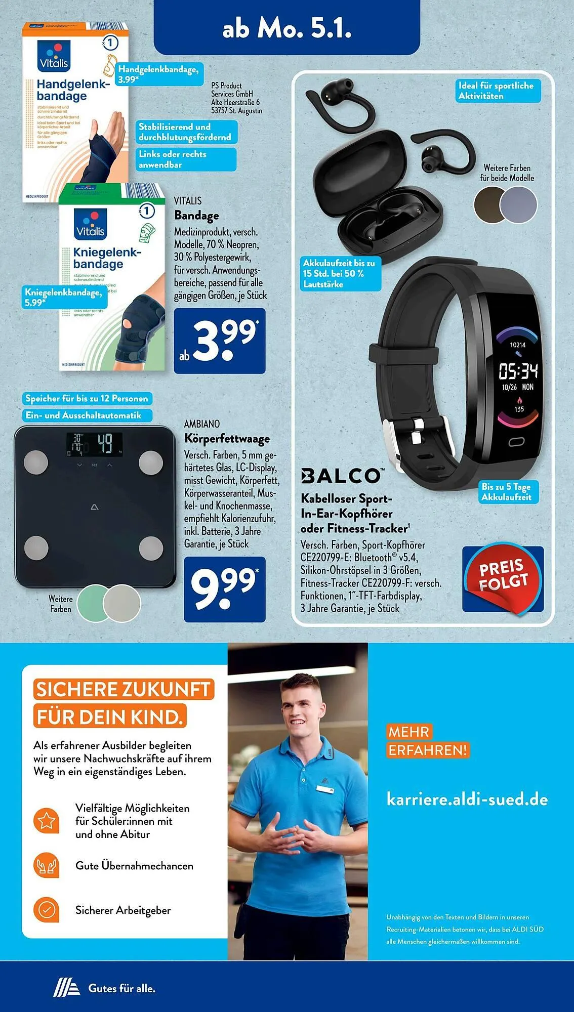 Aldi Süd Prospekt von 5. Januar bis 11. Januar 2026 - Prospekt seite 6