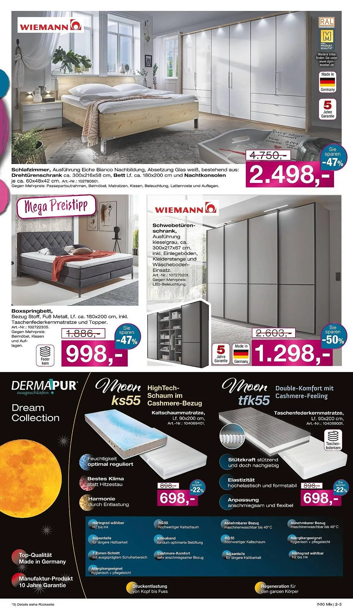 Möbel Inhofer Prospekt von 9. April bis 26. April 2025 - Prospekt seite 3