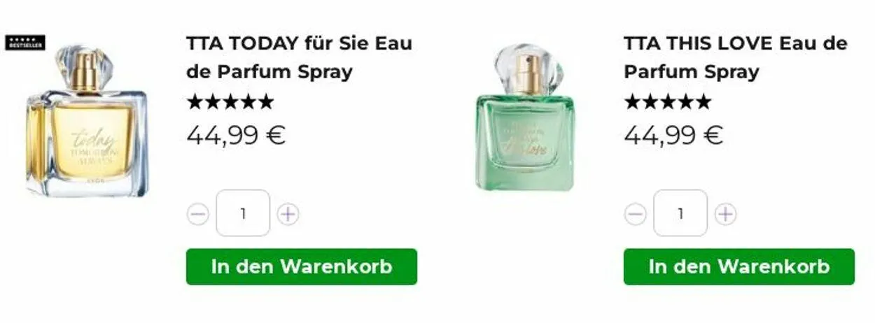 Avon Aktueller Prospekt von 29. September bis 8. Oktober 2025 - Prospekt seite 1