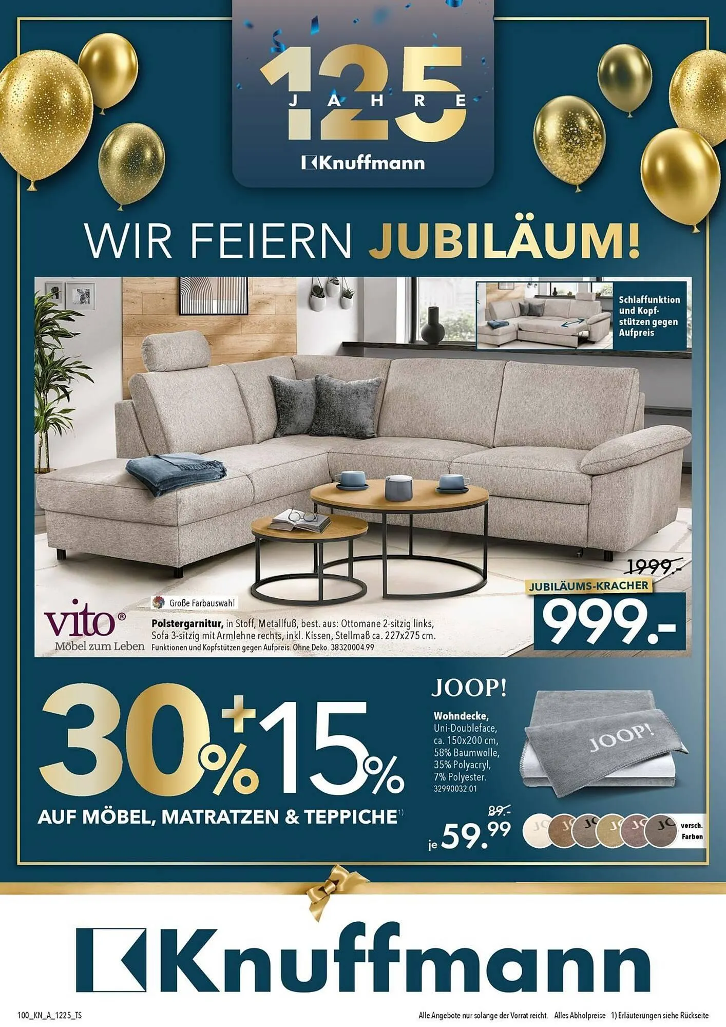 Franz Knuffmann Prospekt von 4. Dezember bis 19. Dezember 2025 - Prospekt seite 1