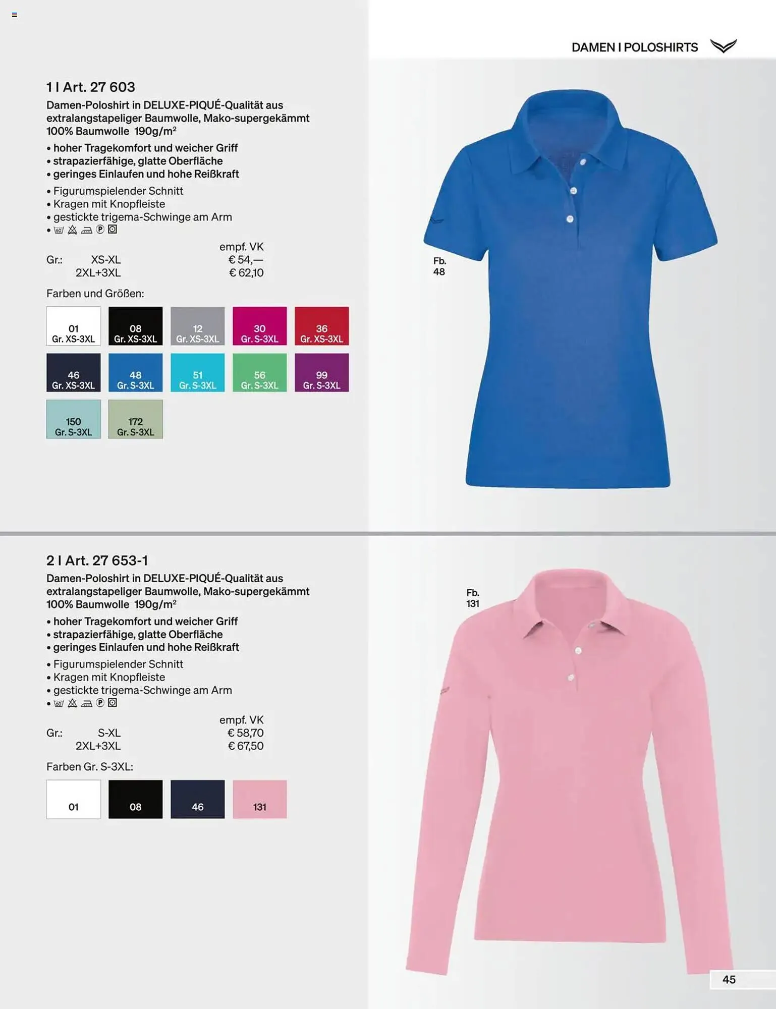 Trigema Prospekt von 1. September bis 28. Februar 2026 - Prospekt seite 46