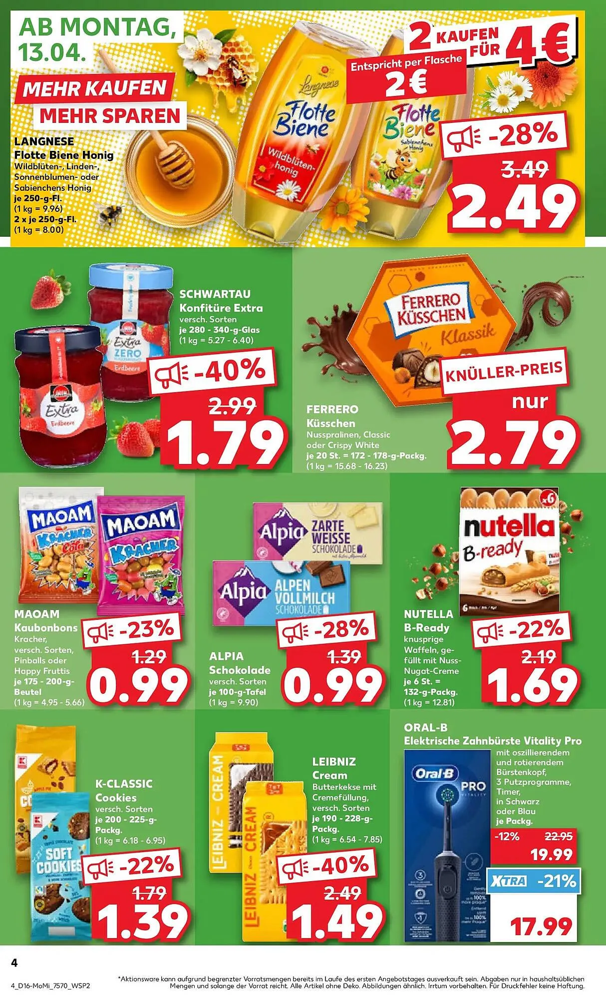 Kaufland Prospekt von 12. April bis 15. April 2026 - Prospekt seite 4