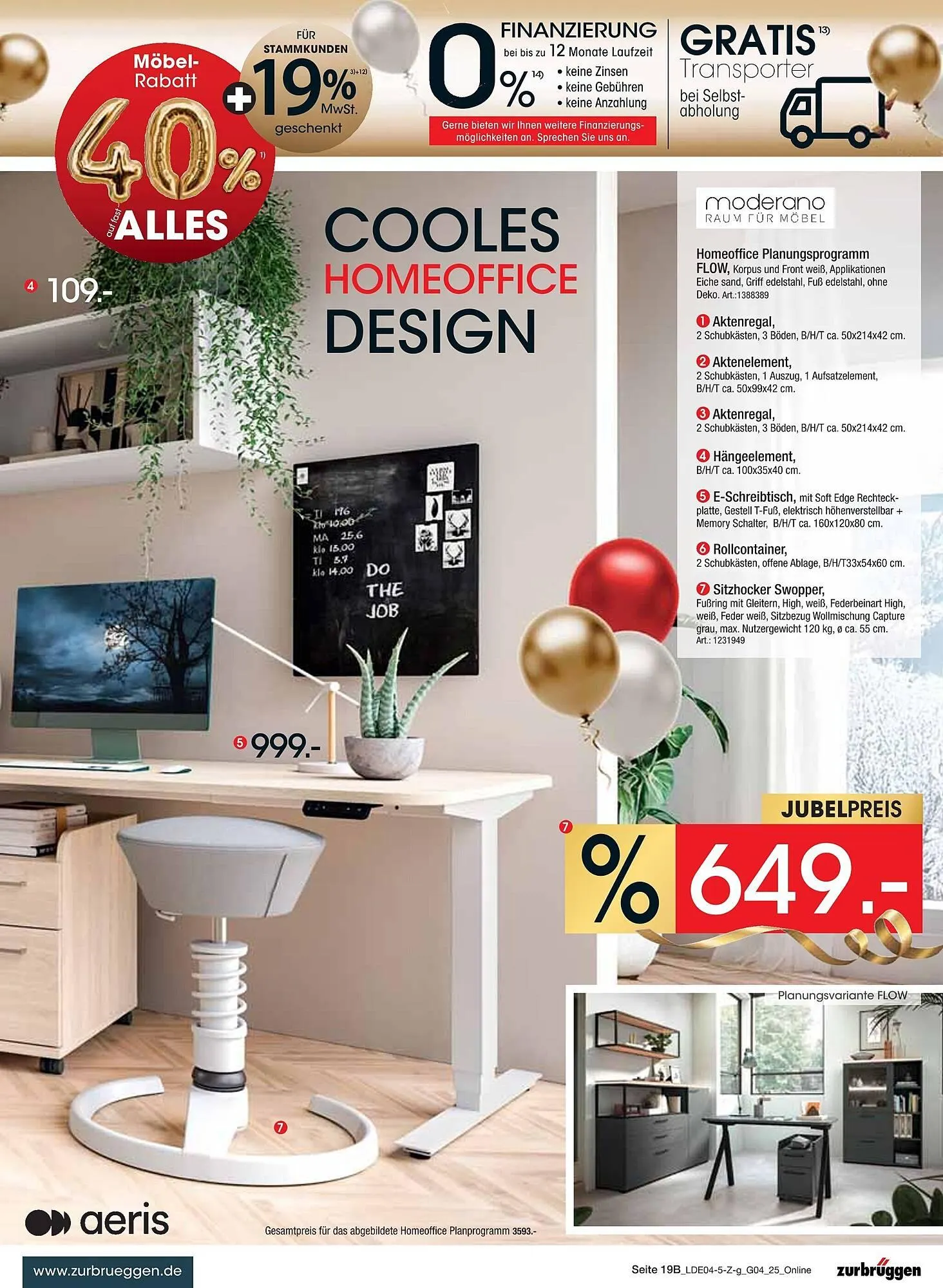 Zurbrüggen Prospekt von 12. April bis 26. April 2025 - Prospekt seite 37