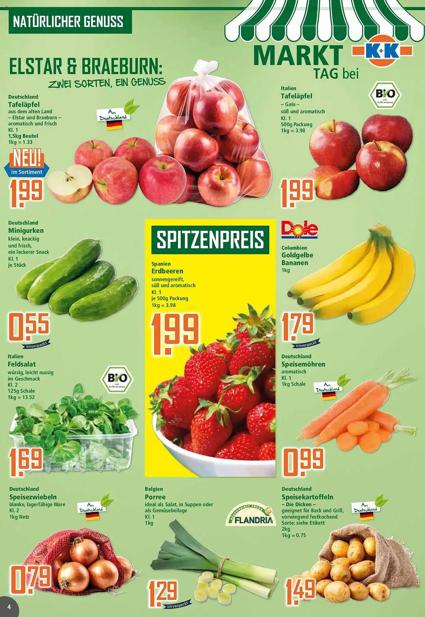 Klaas und Kock Prospekt von 13. April bis 18. April 2026 - Prospekt seite 4