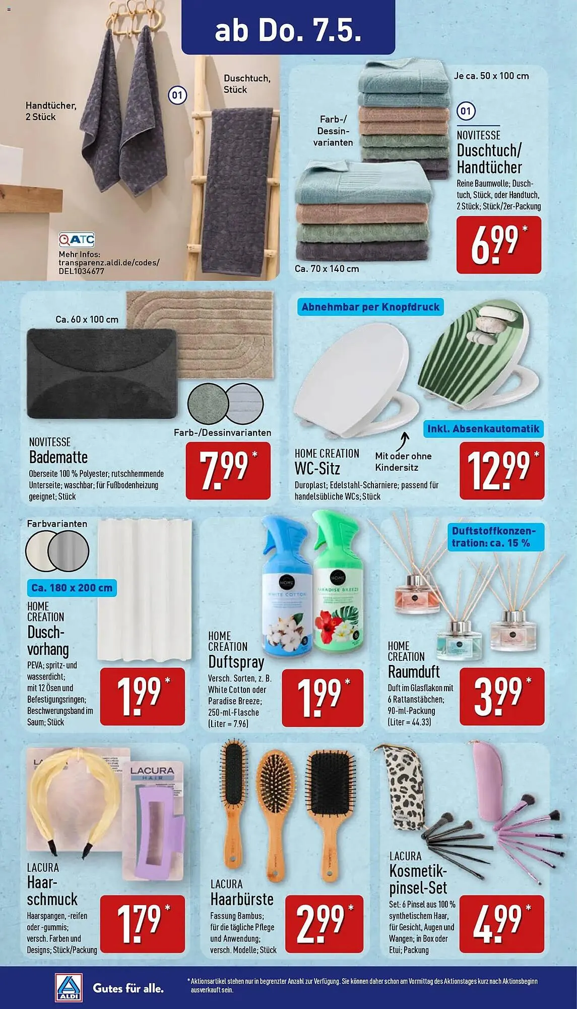 Aldi Nord Prospekt von 4. Mai bis 9. Mai 2026 - Prospekt seite 9