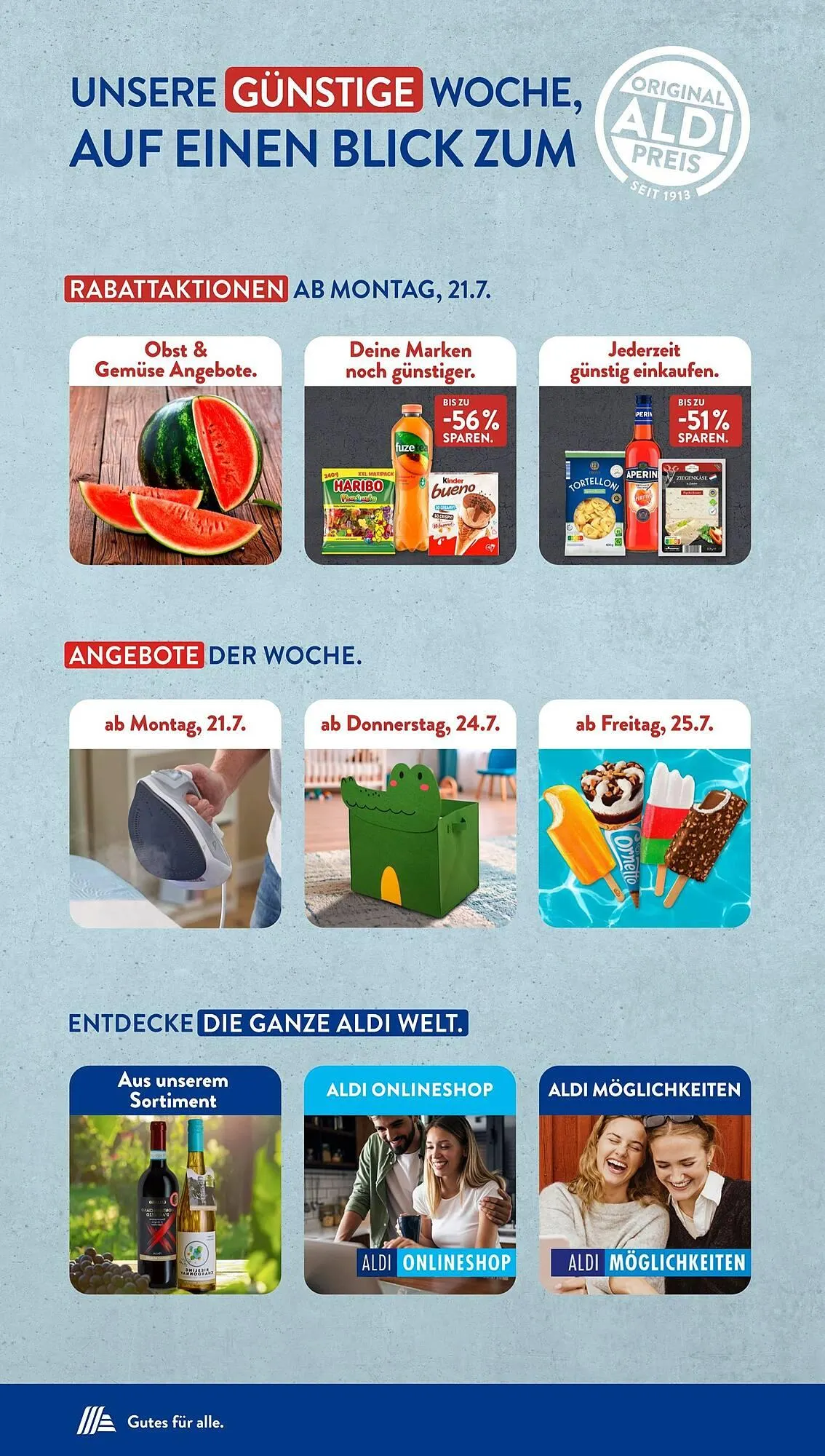 Aldi Süd Prospekt von 21. Juli bis 27. Juli 2025 - Prospekt seite 2
