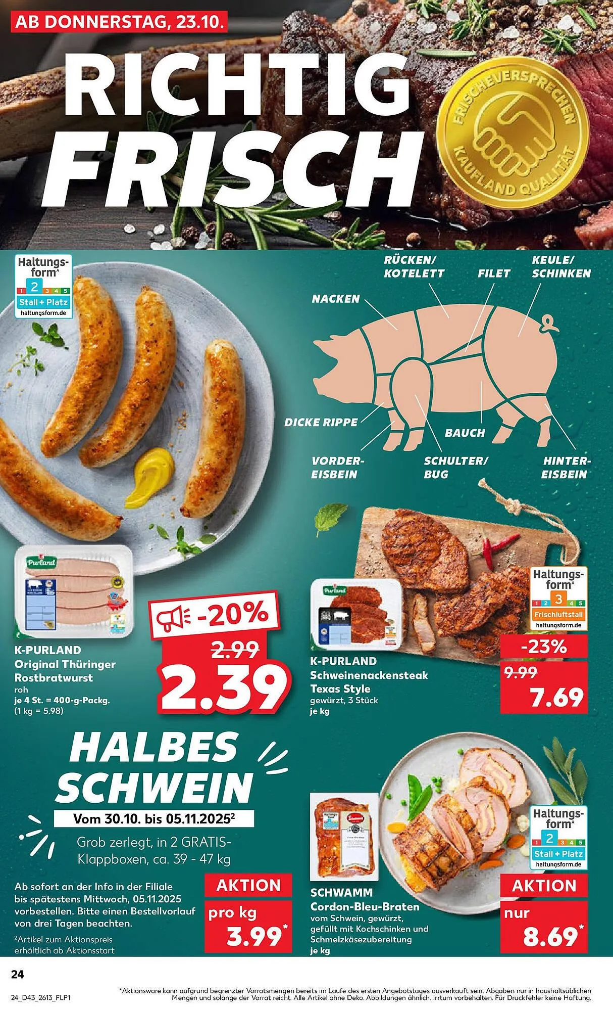 Kaufland Prospekt von 26. Oktober bis 29. Oktober 2025 - Prospekt seite 24