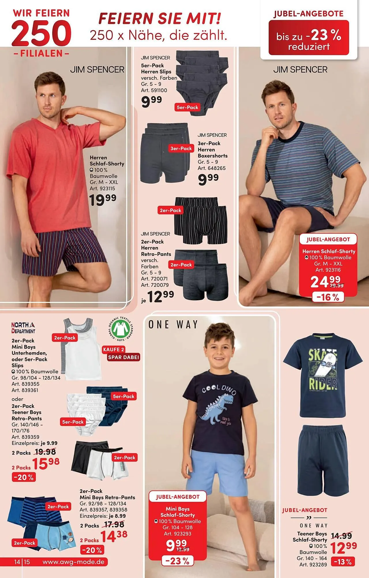 AWG Mode Prospekt von 21. März bis 5. April 2026 - Prospekt seite 14