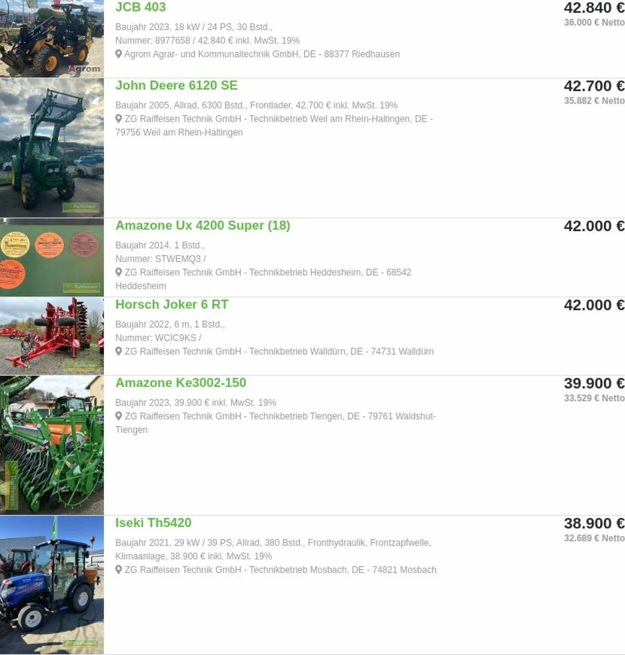 ZG Raiffeisen Aktueller Prospekt von 14. April bis 23. April 2025 - Prospekt seite 9