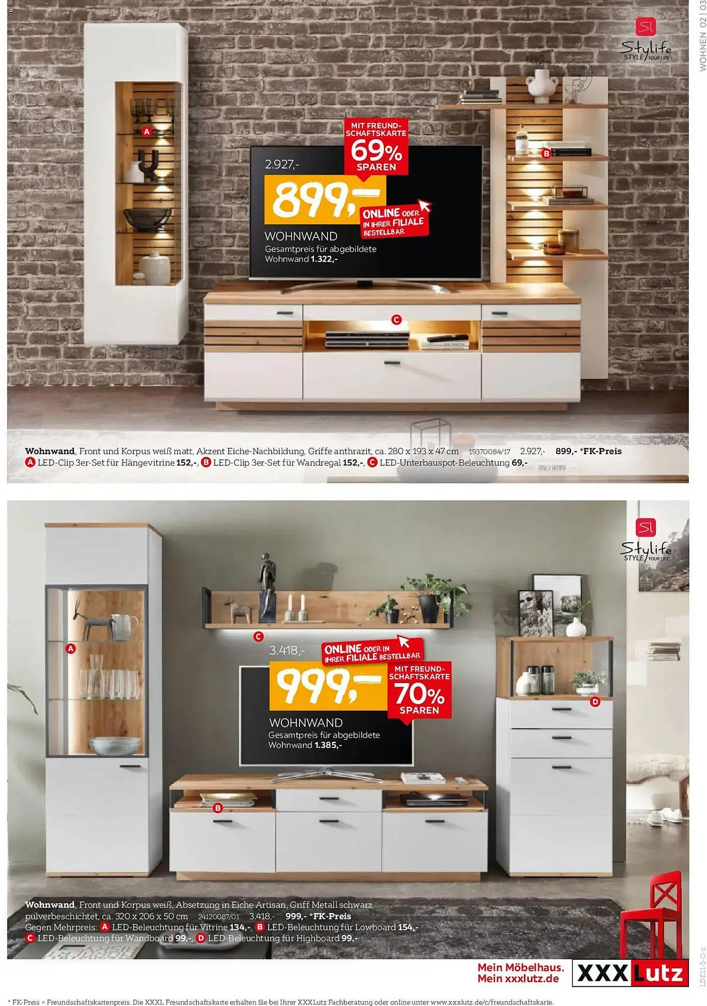 XXXLutz Prospekt von 26. Oktober bis 9. November 2025 - Prospekt seite 3