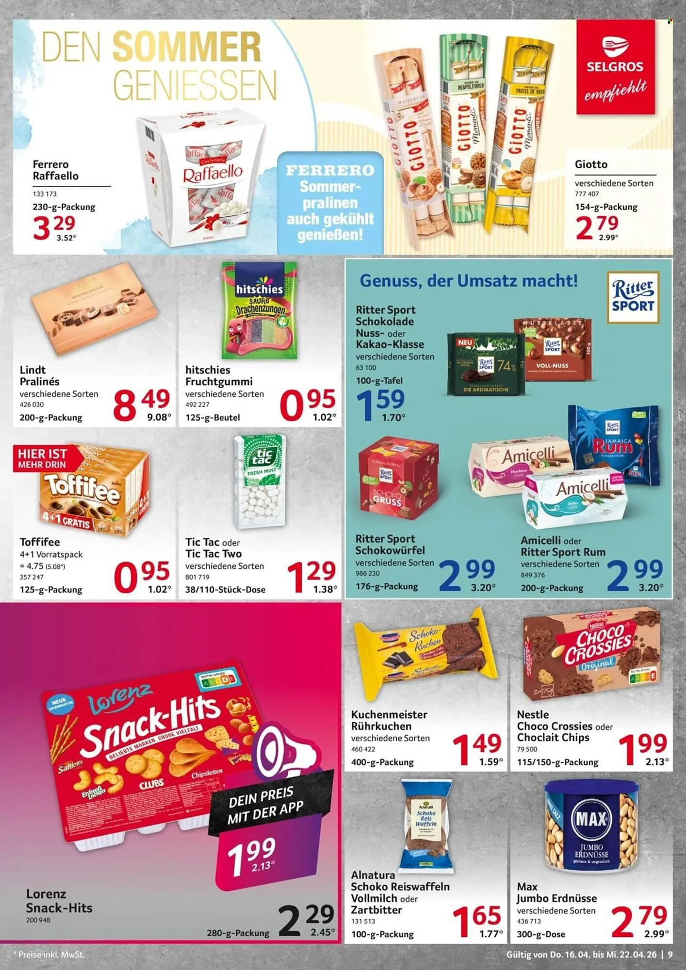 Selgros Prospekt von 16. April bis 22. April 2026 - Prospekt seite 9