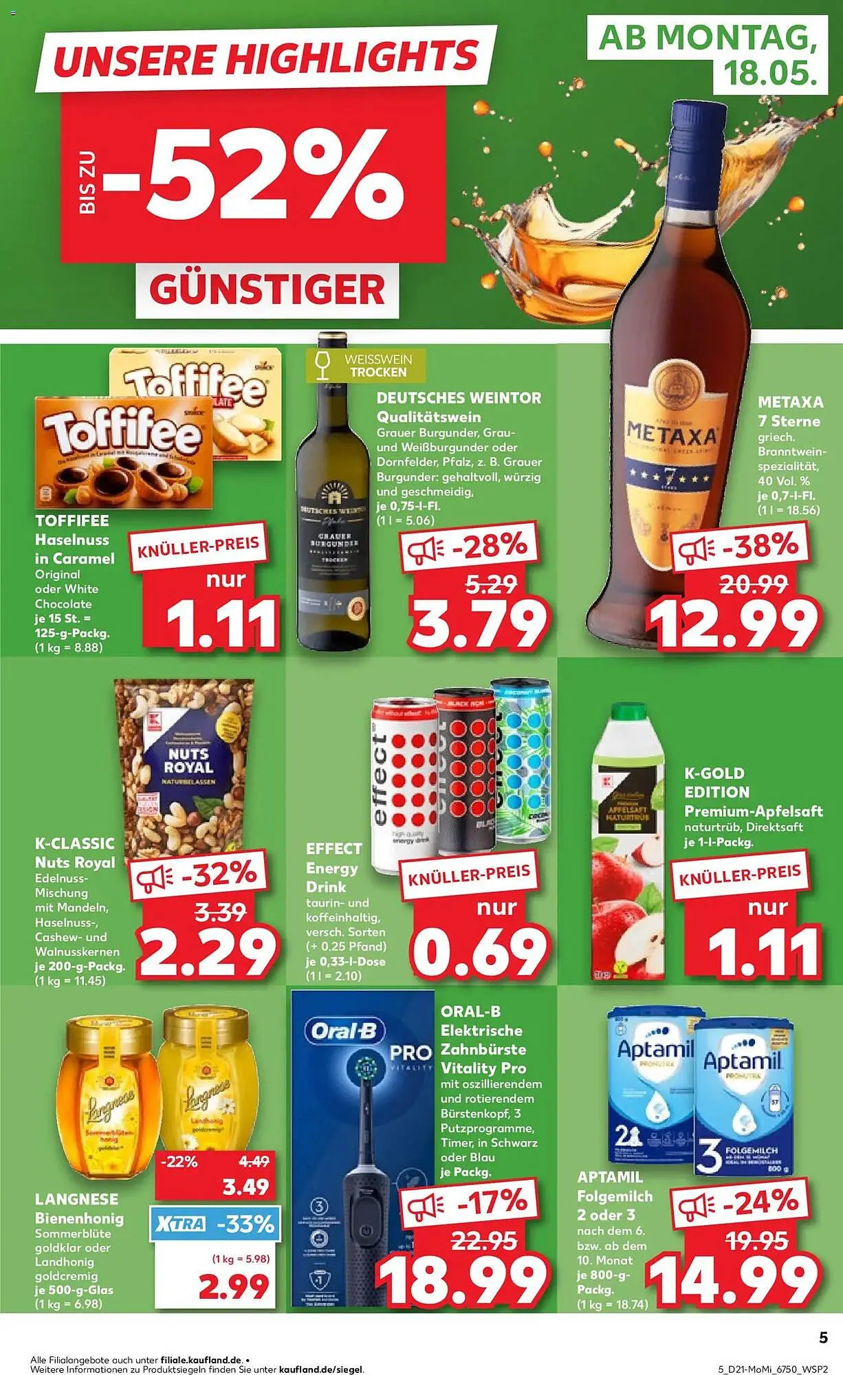 Kaufland Prospekt von 18. Mai bis 20. Mai 2026 - Prospekt seite 5
