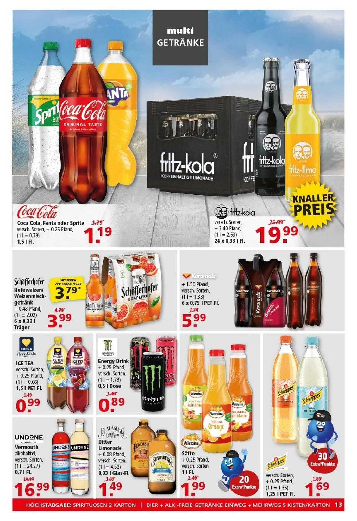 Multi Markt Prospekt von 14. Juli bis 19. Juli 2025 - Prospekt seite 13