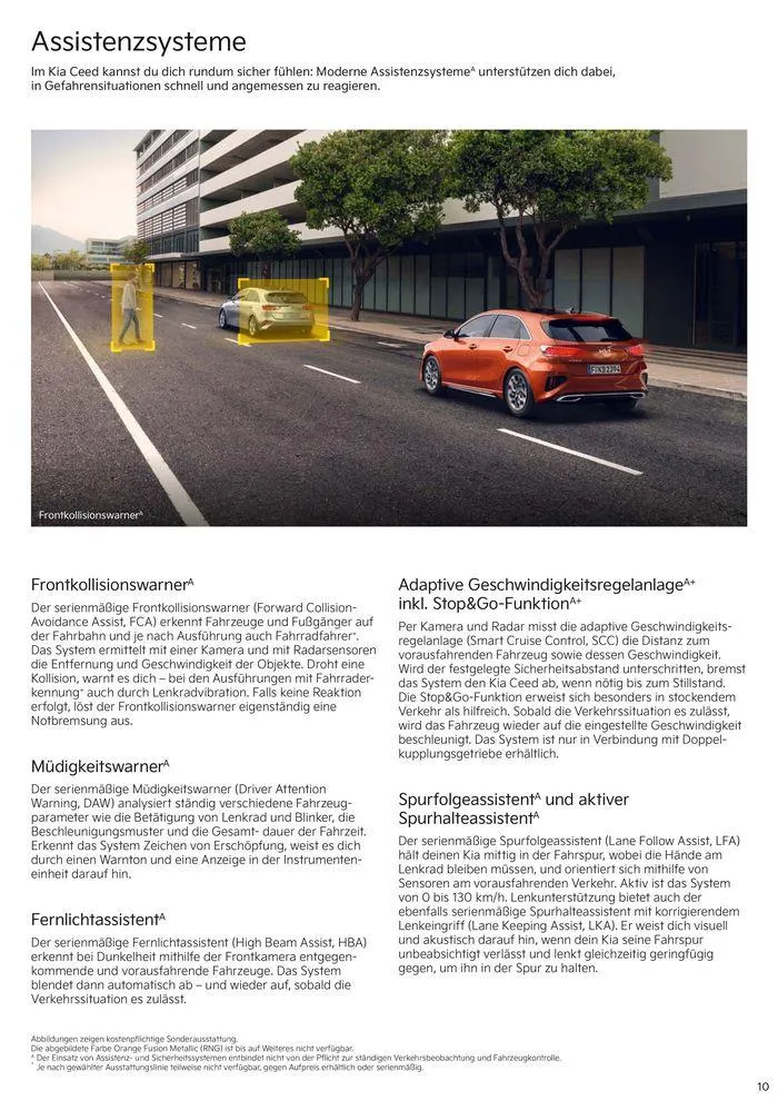 KIA Ceed von 3. September bis 3. September 2025 - Prospekt seite 10