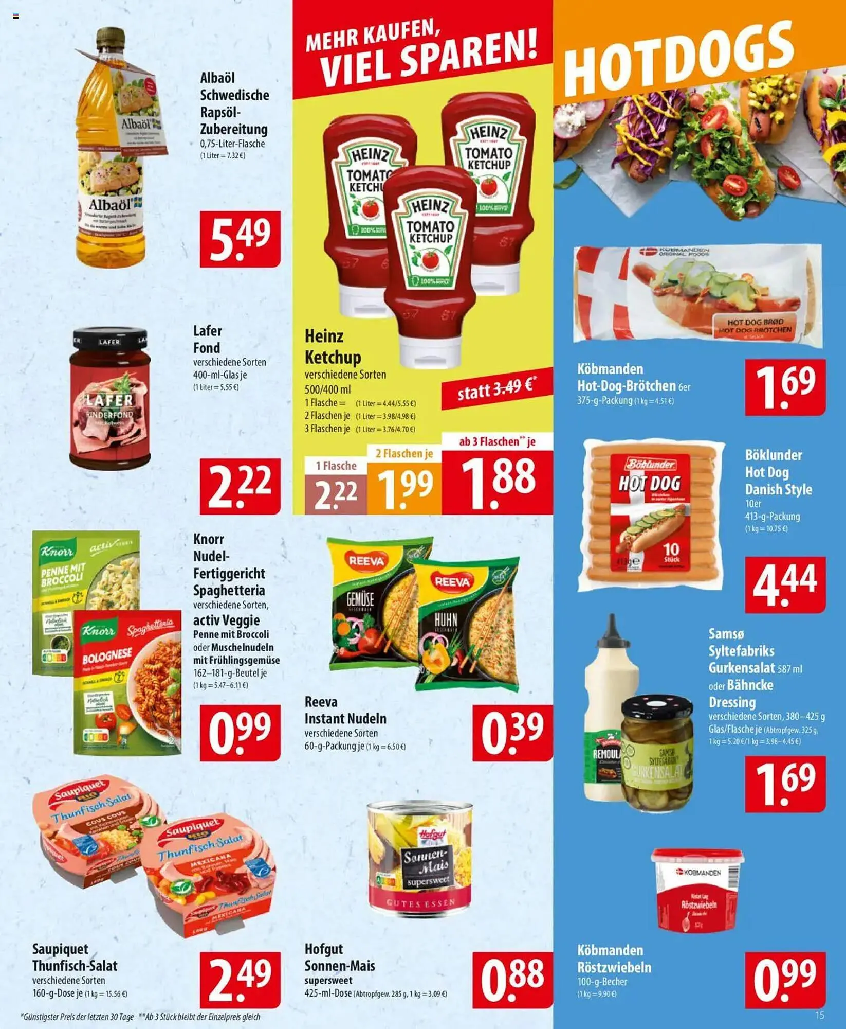 Famila Nord Ost Prospekt von 24. März bis 29. März 2025 - Prospekt seite 15