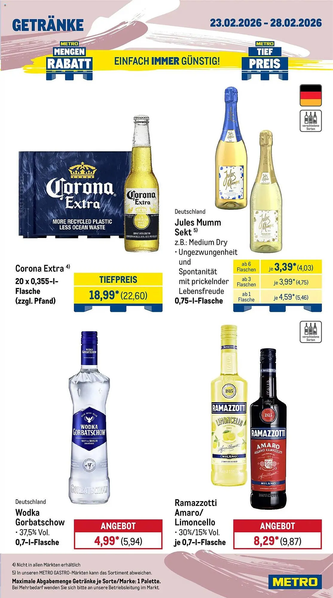 METRO Prospekt von 23. Februar bis 28. Februar 2026 - Prospekt seite 15