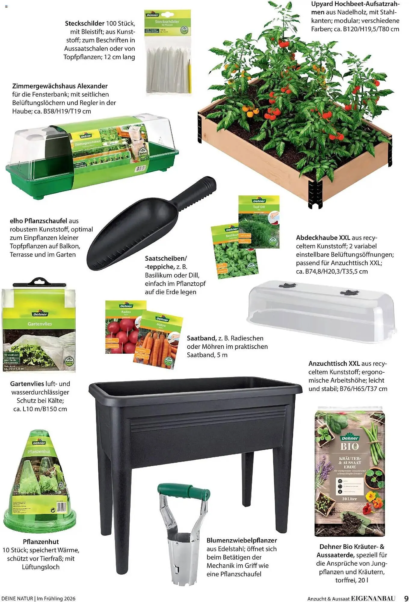 Dehner Prospekt von 4. März bis 31. Mai 2026 - Prospekt seite 9