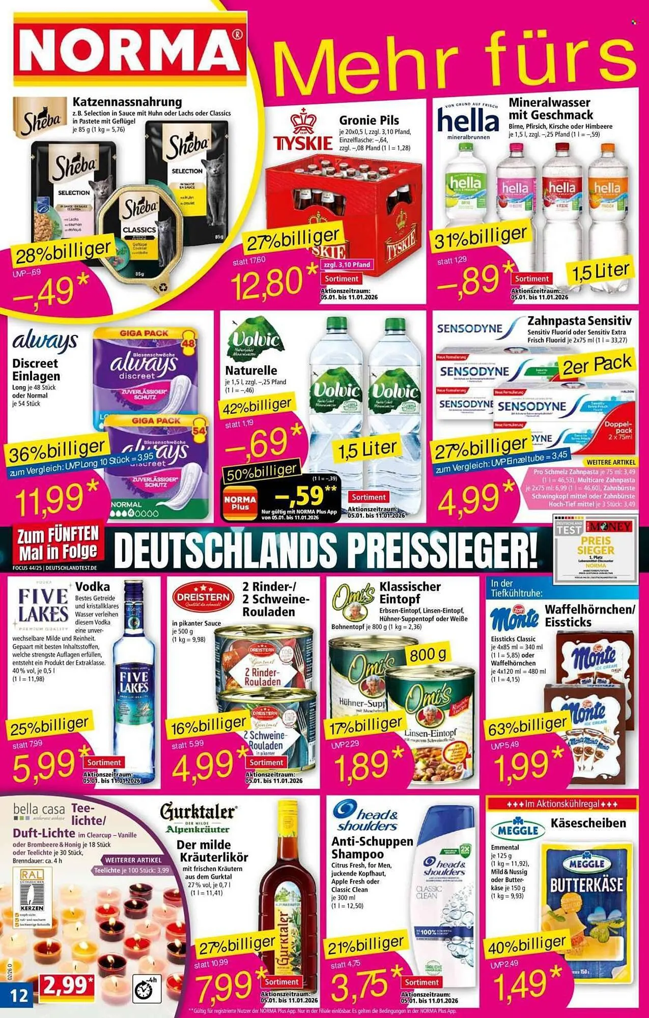 Norma Prospekt von 5. Januar bis 11. Januar 2026 - Prospekt seite 12