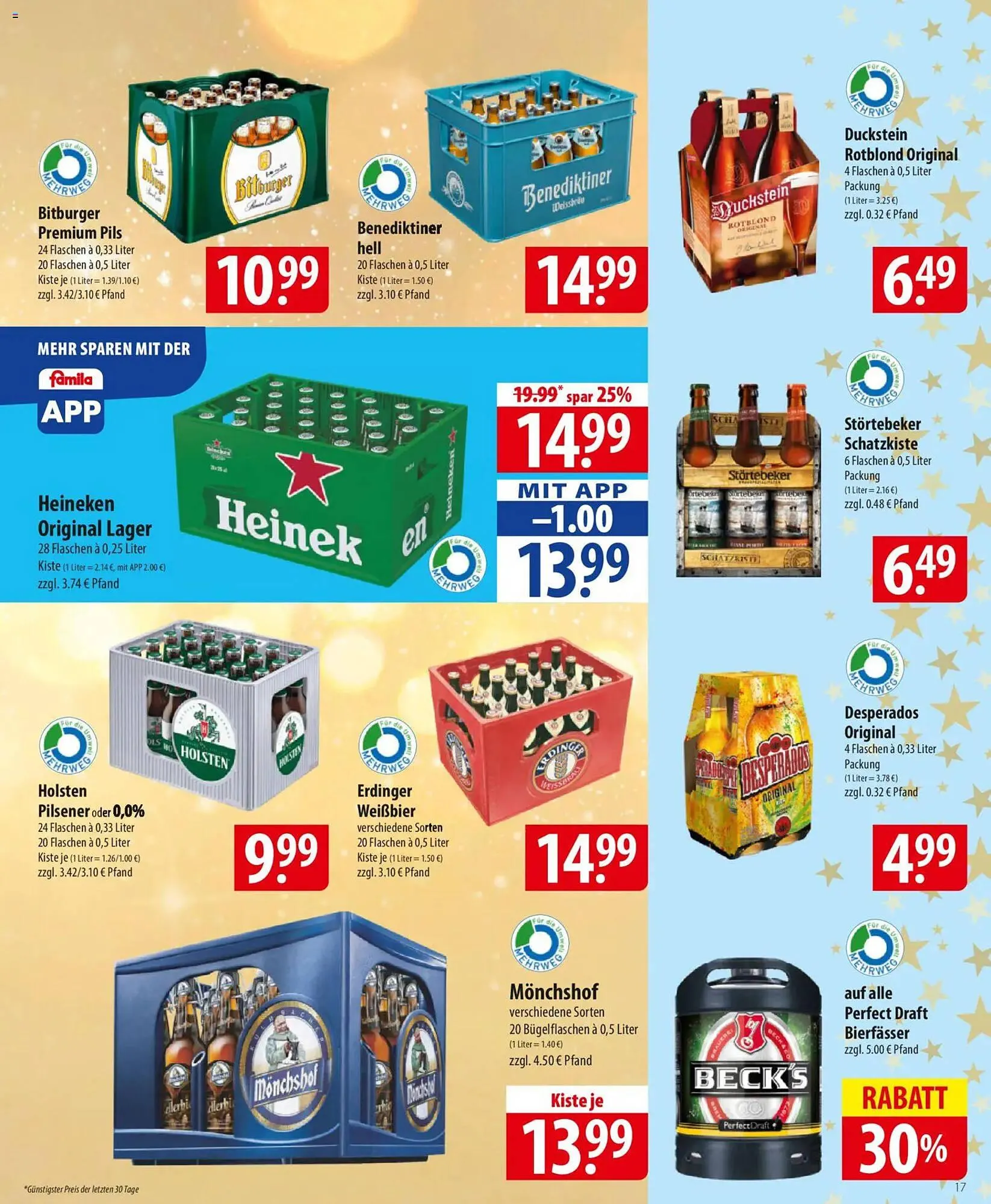 Famila Nord Ost Prospekt von 22. Dezember bis 27. Dezember 2025 - Prospekt seite 17