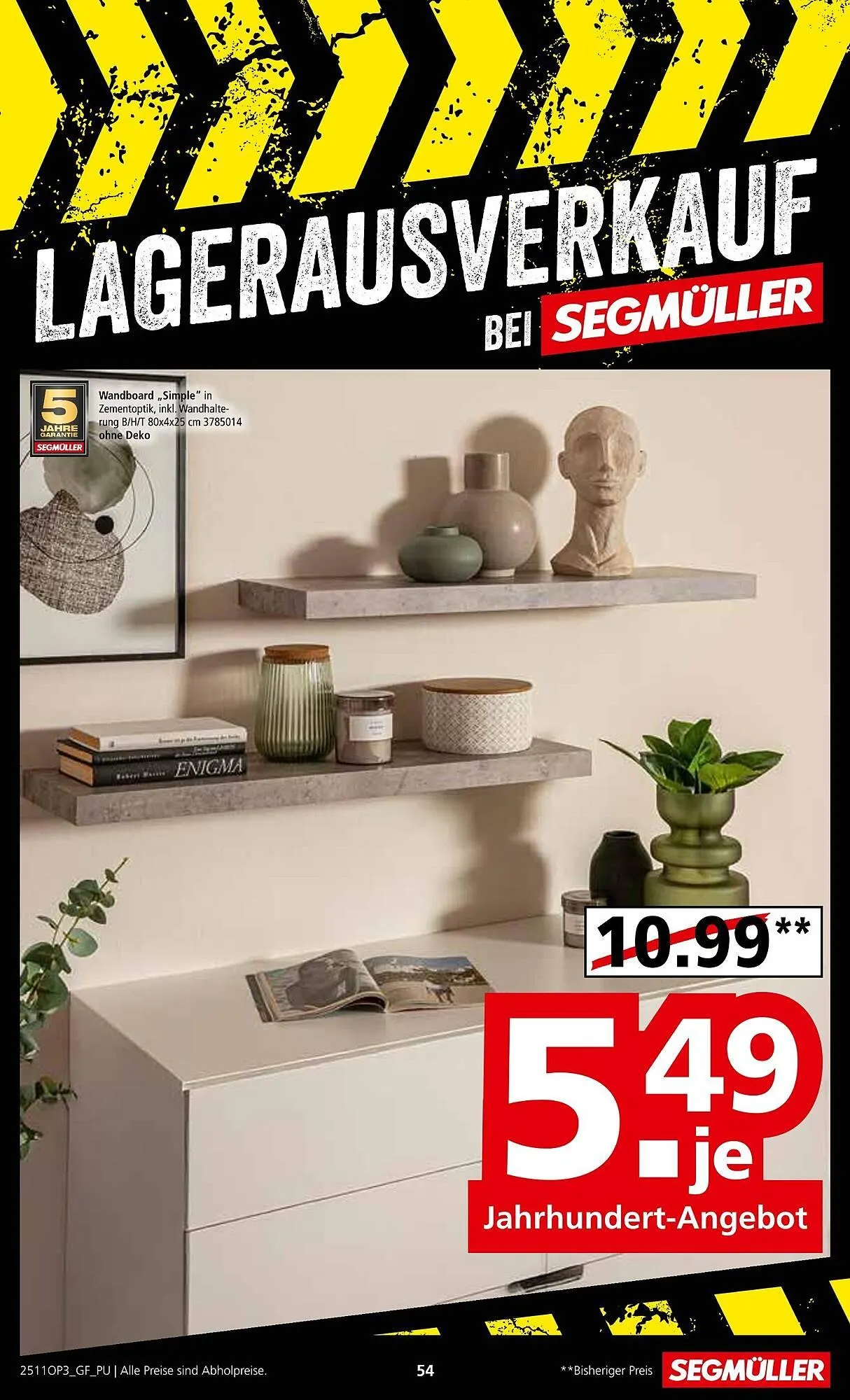 Segmüller Prospekt von 22. November bis 14. Dezember 2025 - Prospekt seite 54