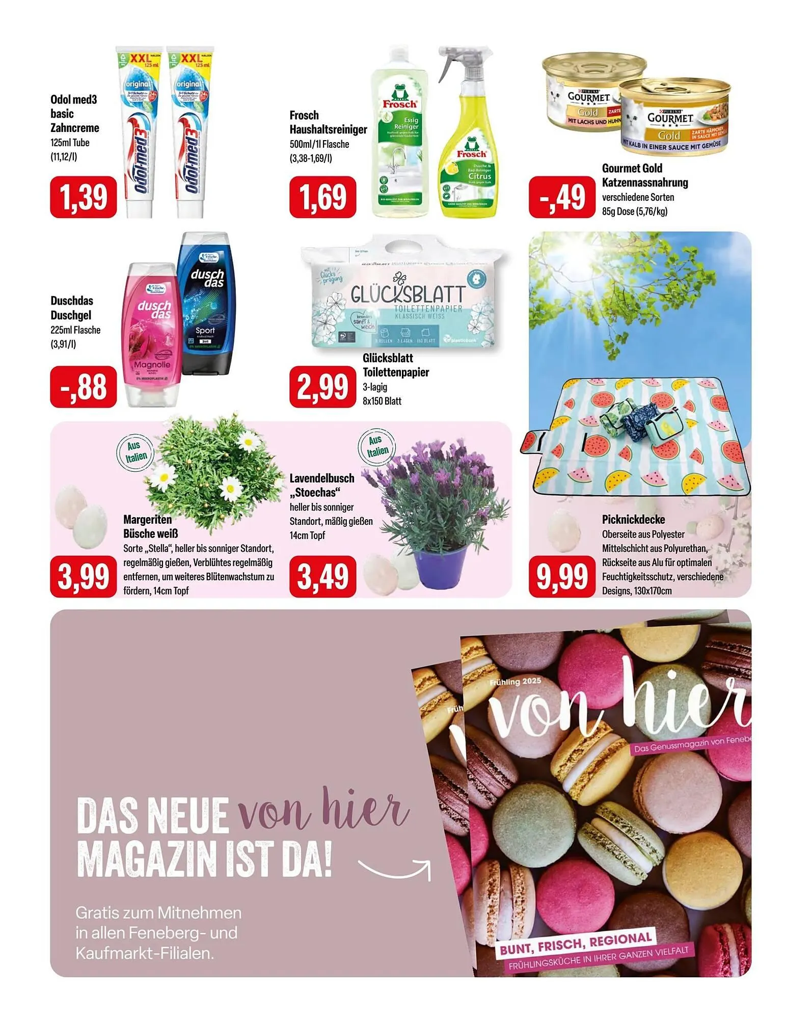 Feneberg Prospekt von 17. April bis 20. April 2025 - Prospekt seite 10