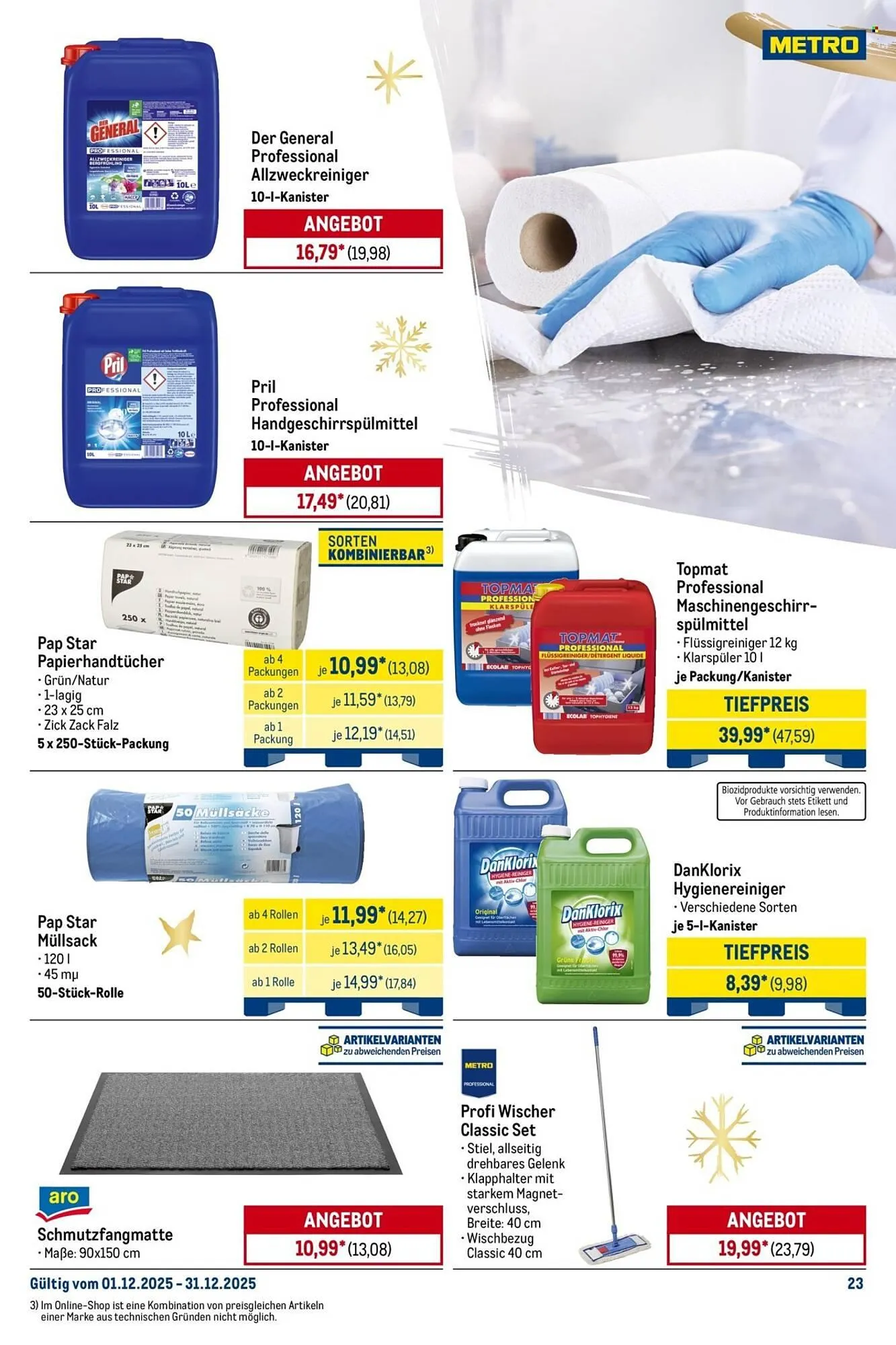 METRO Prospekt von 1. Dezember bis 31. Dezember 2025 - Prospekt seite 23