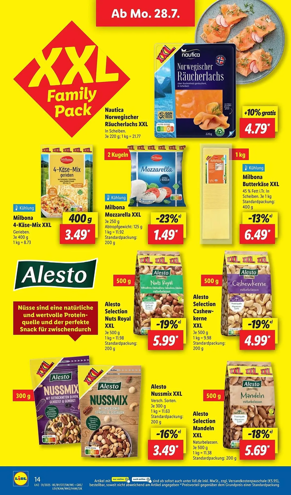 Lidl Prospekt von 28. Juli bis 3. August 2025 - Prospekt seite 20