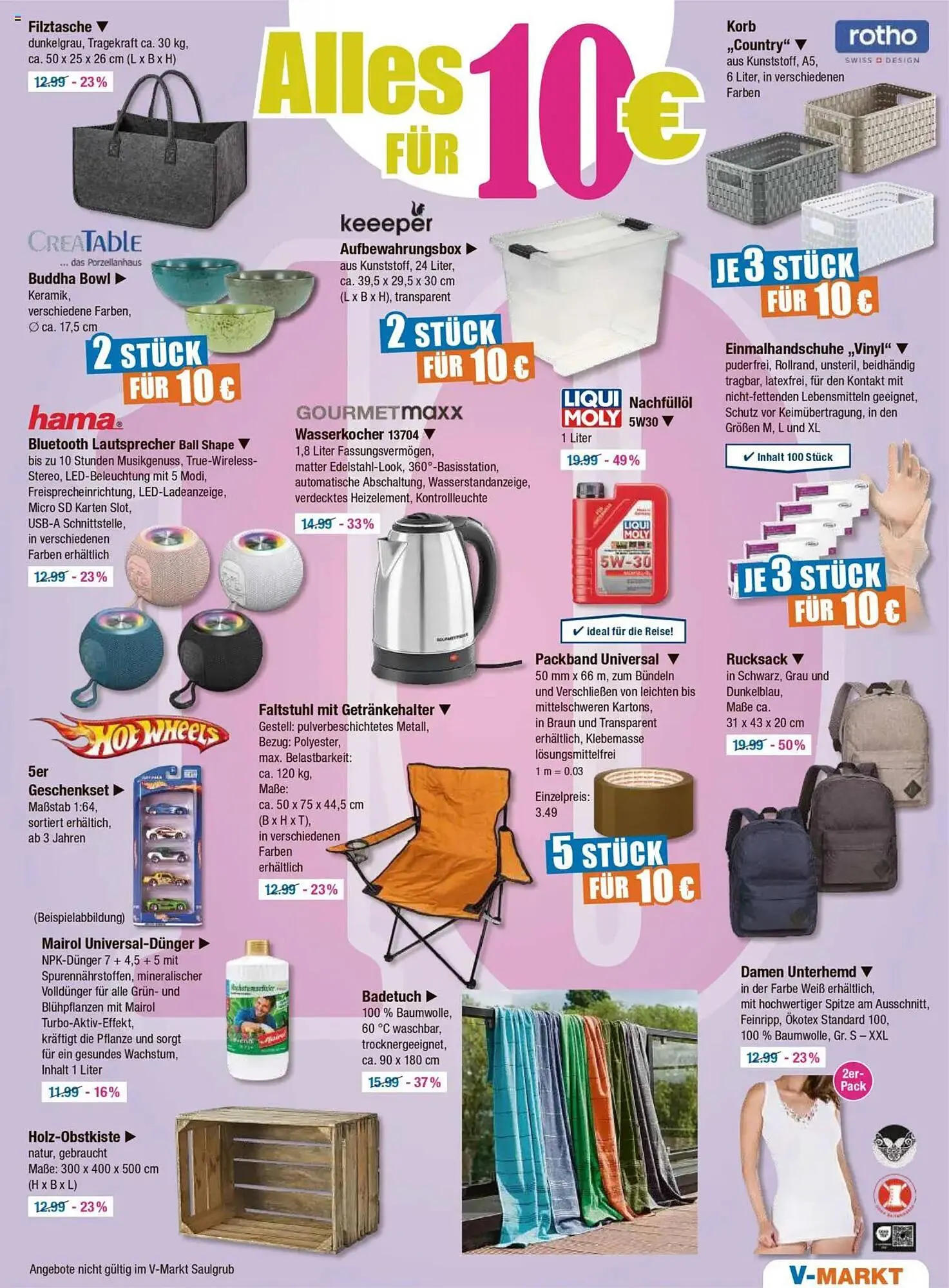 V Markt Prospekt von 20. Juni bis 25. Juni 2025 - Prospekt seite 13