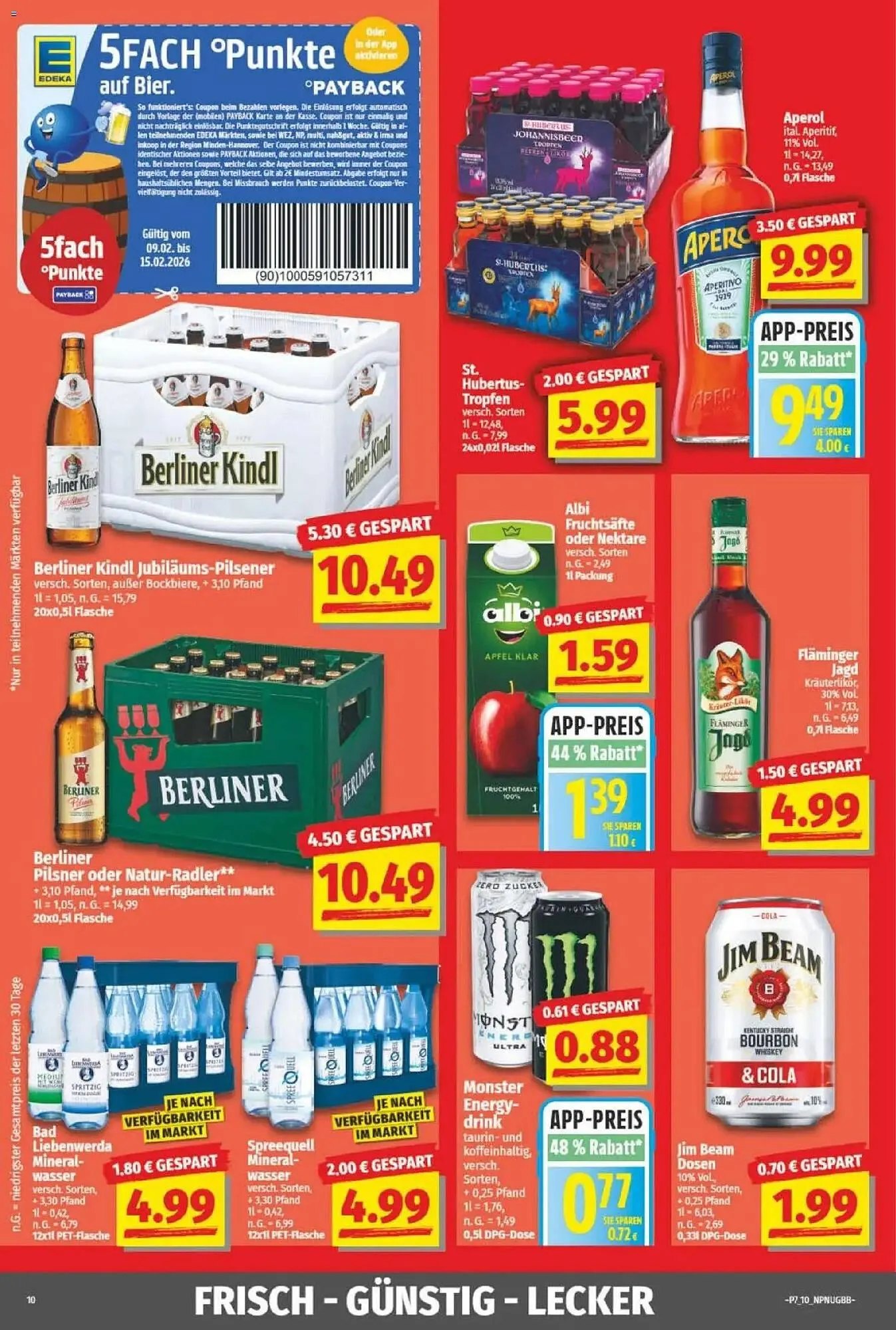 NP Discount Prospekt von 9. Februar bis 14. Februar 2026 - Prospekt seite 10