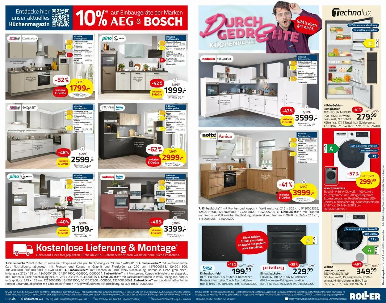 Roller Aktueller Prospekt von 6. April bis 19. April 2025 - Prospekt seite 7