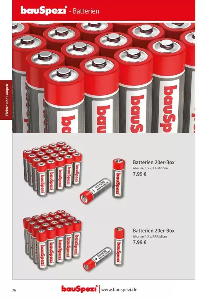 Angebote! von 16. Januar bis 31. Dezember 2025 - Prospekt seite 78
